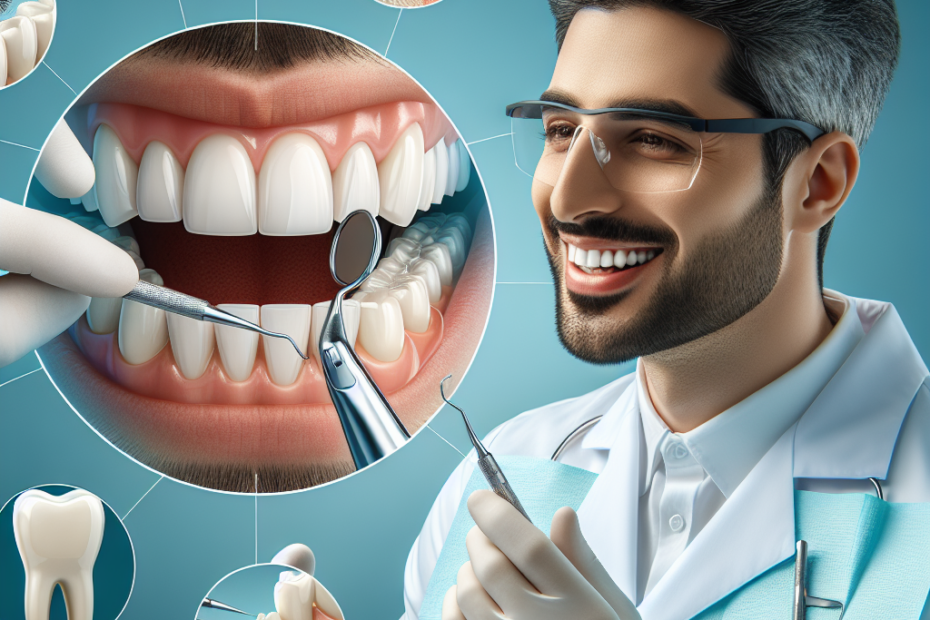 o processo de aplicação de lentes de contato dental